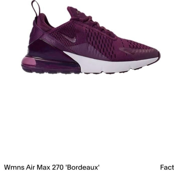 ❤️SOLD❤️ Nike Air max 270 Bordeaux Wine - Picture 3 of 11